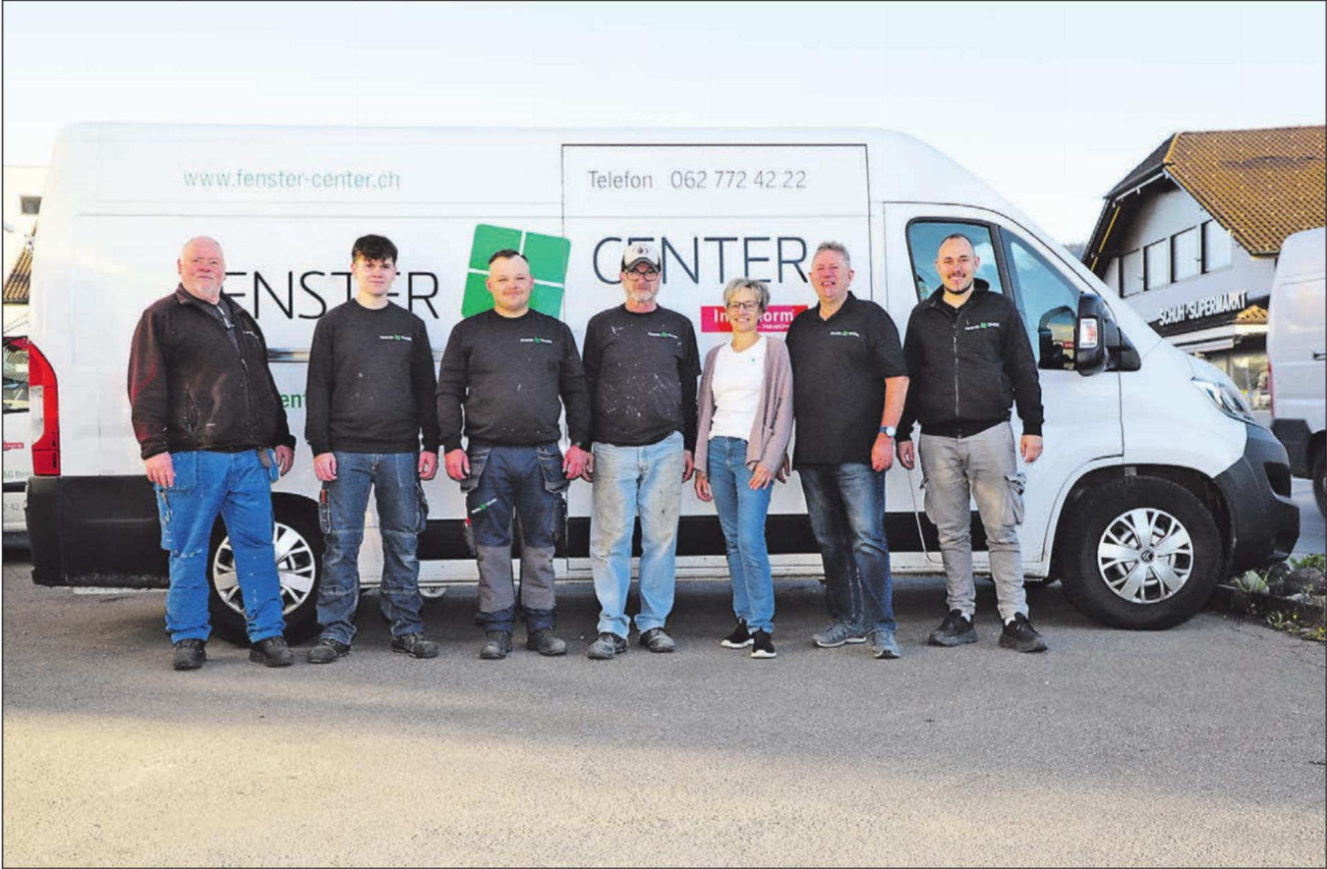 Das kompetente Team der Fenster-Center AG Reinach bietet massgeschneiderte Lösungen auch für Ihren Umbau. (Bilder: Remo Conoci) - Das Bild wird blockiert. – Möglicherweise durch einen aktiven Adblocker.
