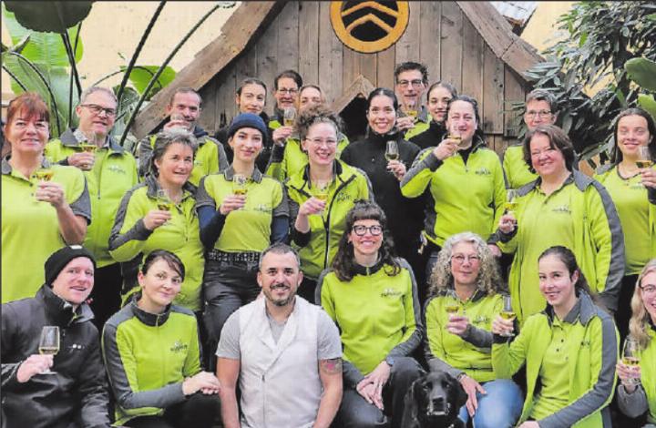 Finalisten in der Kategorie «Regional»: Die Familie Huber und das Team der «Huplant» aus Hirschthal.