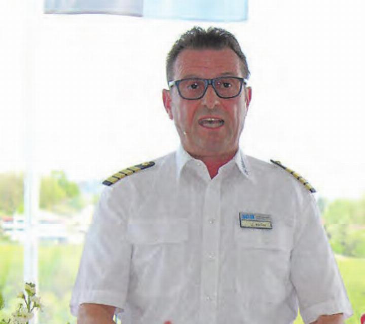 Geschäftsführer Ueli Haller sprach über die aktuellen Herausforderungen. (Bild: Graziella Jämsä)