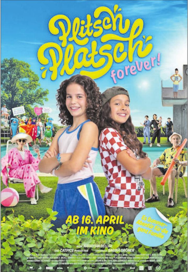 Die Böjuer Schülerin Alva Maurer (rechts) und ihre Filmpartnerin Neah Hefti erobern ab heute die Kinos in der Schweiz. (Bild: zVg.)