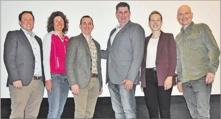 Der HGVS-Vorstand leistet gute Arbeit: Kevin Rohner, Patricia Bolliger, Thomas Hunziker, Adrian Meier, Romina Lüscher und Ian Hunziker. (Bilder: Alfred Weigel)