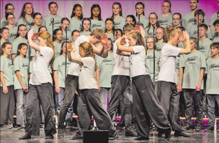 Tolle Tanzeinlagen: Das Musical von Adonia begeistert mit Gesang, Theater und Tanz auch im Saalbau Reinach. (Bild: zVg.)