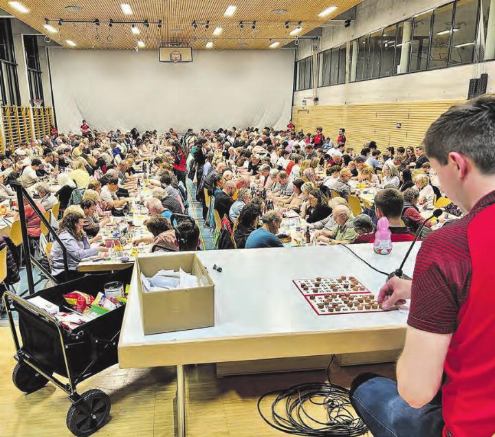 Die Organisatoren des STV Rickenbach freuten sich über die hohe Teilnehmerzahl. (Bild: zVg.)