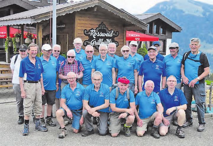 Die Männerriege Reinach ist auch bei Schweiz bewegt dabei. (Bild: zVg.)