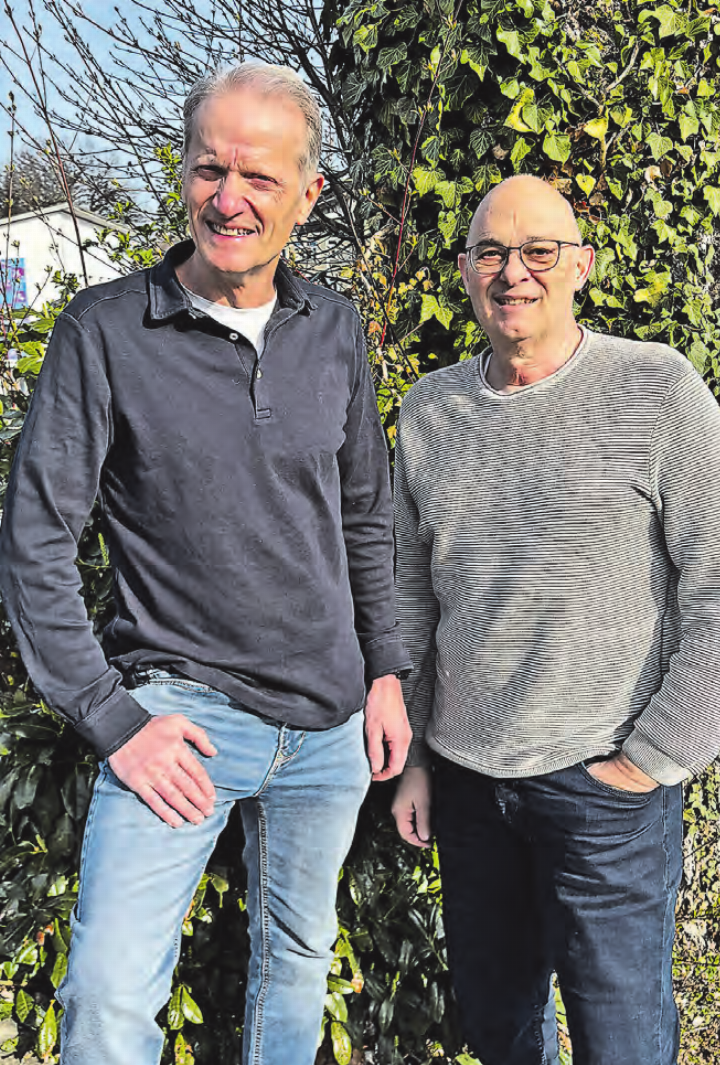 Der Kern des OK: Gianin Müller (links) und André Gautschi (rechts) (Bilder: zVg.)