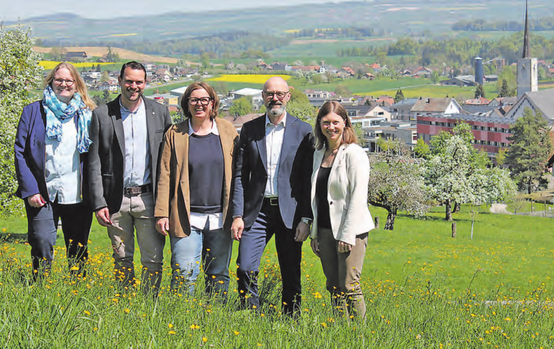 Der neue Gemeinderat ab 1. April 2026 (Bilder: zVg.) - Das Bild wird blockiert. – Möglicherweise durch einen aktiven Adblocker.