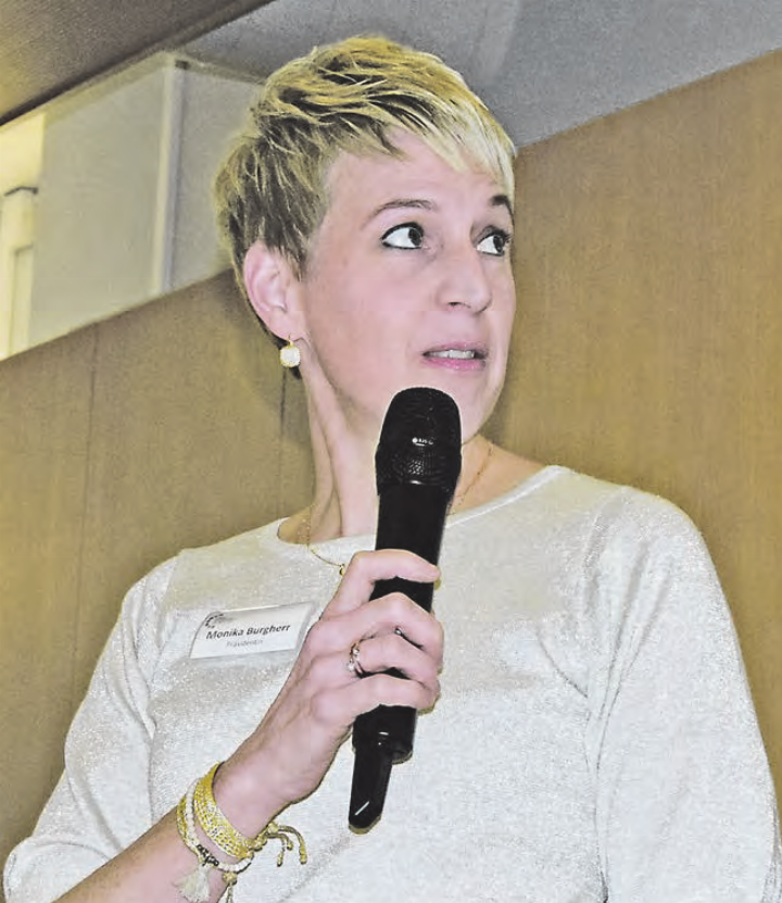 Monika Burgherr: Sie steht mit ihren Vorstandsmitgliedern zurzeit voll im Auflösungsprozess.