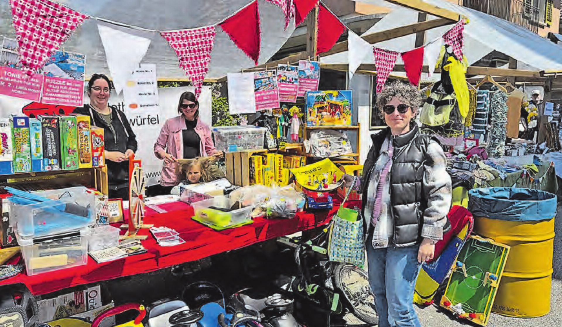 Die Auswahl am Heimathandwerker- und Trödelmarkt ist gross (Bild: zVg.) - Das Bild wird blockiert. – Möglicherweise durch einen aktiven Adblocker.