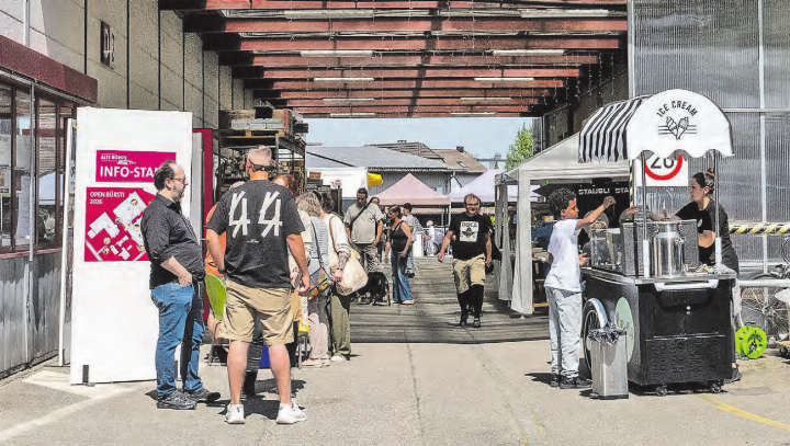 Die Besucherinnen und Besucher erschienen zahlreich zur Open Bürsti. (Bild: zVg.)