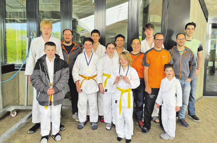 Die Kulmer Judokas erkämpften an den Aarg. Meisterschaften insgesamt 14 Medaillen. (Bild: zVg.)