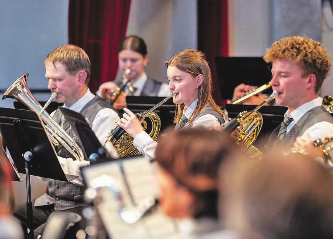 Nur keine falschen Töne: Die Konzertvorträge der Musikgesellschaften fanden in diversen Räumen statt. Nur keine falschen Töne: Die Konzertvorträge der Musikgesellschaften fanden in diversen Räumen statt.