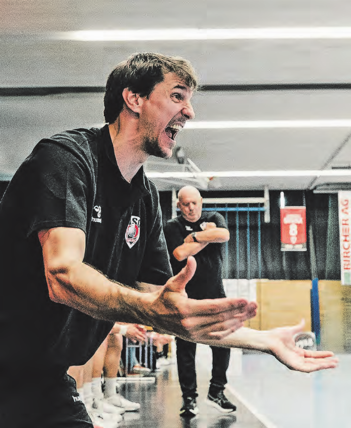 Viran Morros war beim HSC Suhr Aarau bereits als Defense-Coach in der erfolgreichen Playout-Serie gegen Stäfa im Einsatz. (Bild: Benjamin Faes, zVg.)