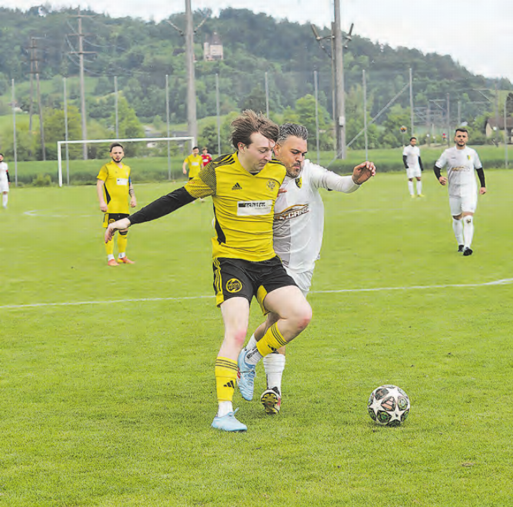 Michal Kreva traf gegen Aarburg dreimal ins Schwarze. (Bild: Roland Jaus)