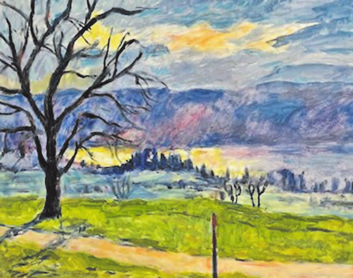 Harmonische Farben und schöne Landschaften: Der Kunstraum Kurt Hediger zeigt die Vielfältigkeit der Seen. (Bild: zVg)