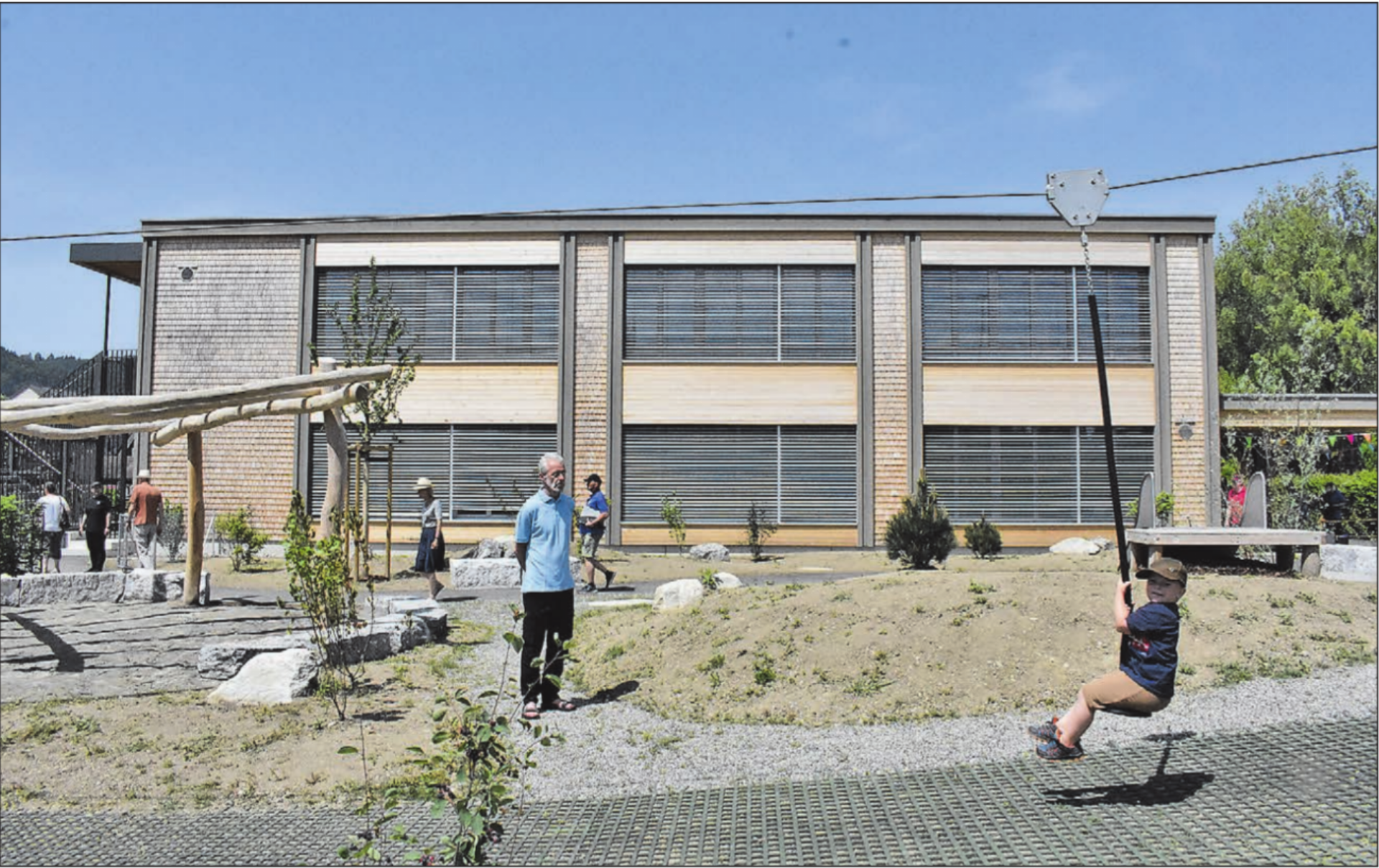 Kostete leicht mehr, als ursprünglich angenommen: Der neue 4-fach Kindergarten in Unterkulm. (Archivbild: Heidi de Luca) - Das Bild wird blockiert. – Möglicherweise durch einen aktiven Adblocker.