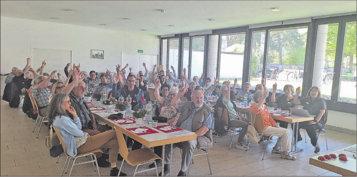 Auch an der 28. Generalversammlung der «Cartons du Coeur» wurde Engagement gezeigt. (Bild: zVg.)