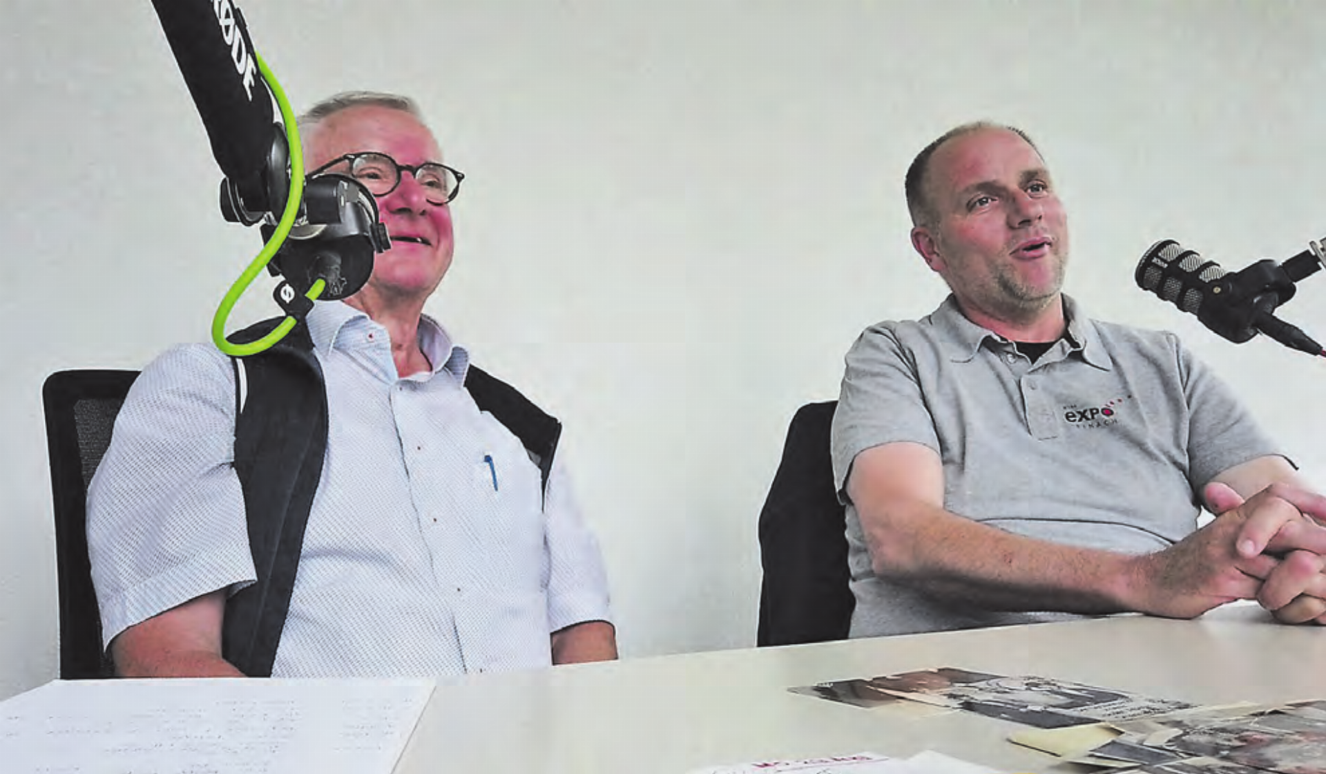 Martin Heiz und Christian Schweizer im exklusiven Wynentaler Blatt-Podcast: «Eine zukünftige Gewerbeausstellung muss zwingend regional sein, nur das funktioniert» - Das Bild wird blockiert. – Möglicherweise durch einen aktiven Adblocker.