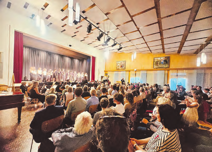 Grosse Freude: Das Publikum genoss die Musik. (Bilder: Dominique Rubin) Grosse Freude: Das Publikum genoss die Musik. (Bilder: Dominique Rubin)