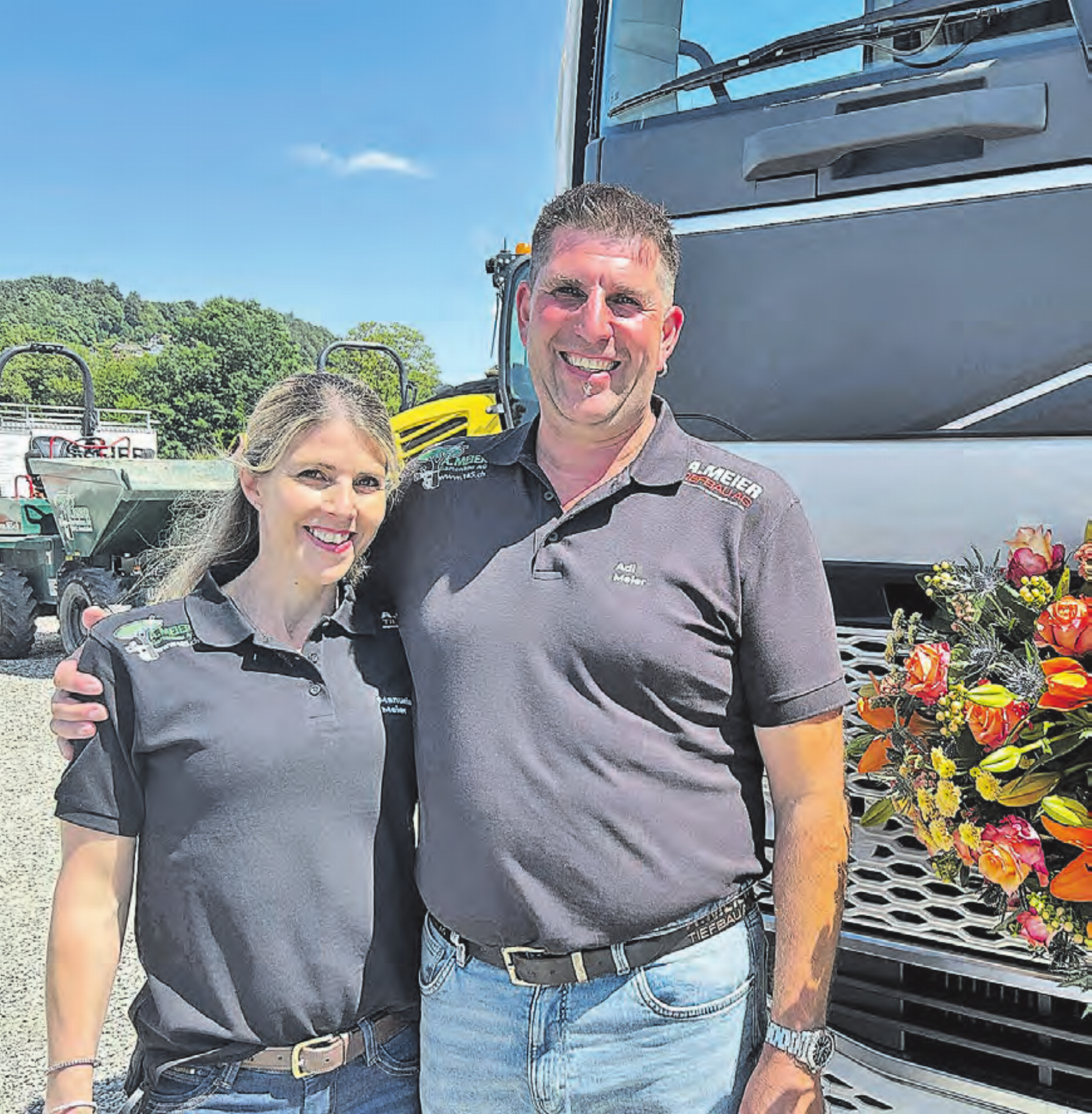 Adrian «Adi» Meier und Gattin Manuela freuen sich über viele Besucher. - Das Bild wird blockiert. – Möglicherweise durch einen aktiven Adblocker.