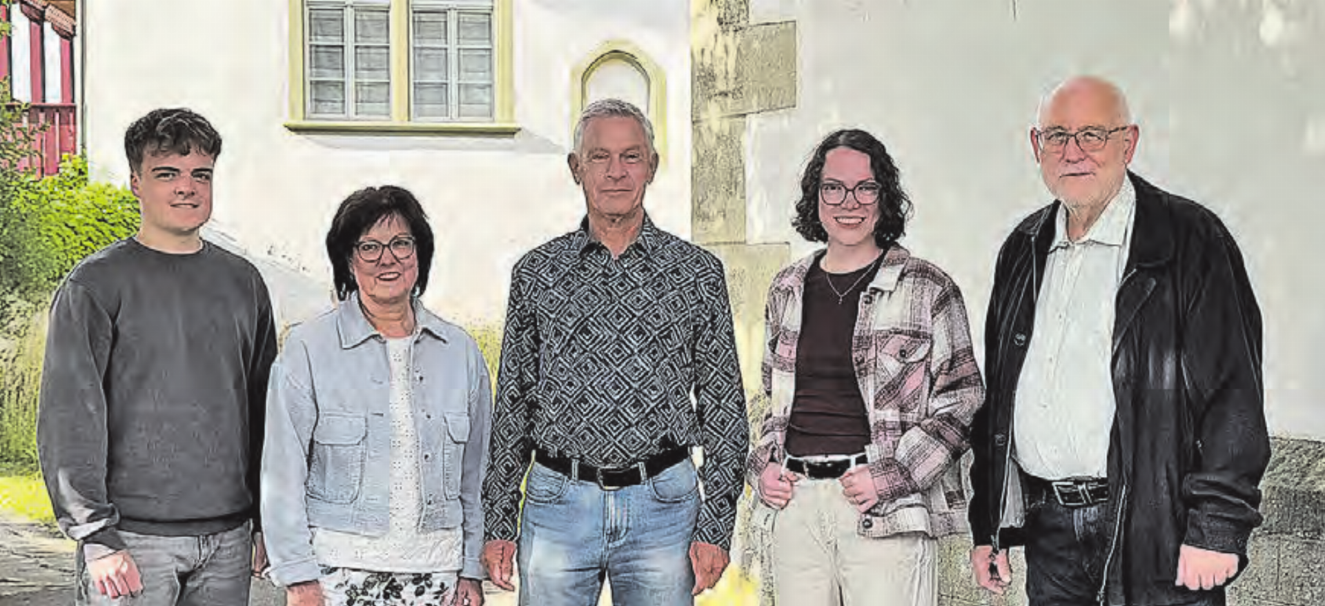 Neu zusammengesetzte Kirchenpflege ab 2027: Nico Basler, Sonja Baumann, Jonathan Müller (Präsidium, neu), Iris Maurer und Roland Saxer (v.l.). (Bild: zVg.) - Das Bild wird blockiert. – Möglicherweise durch einen aktiven Adblocker.