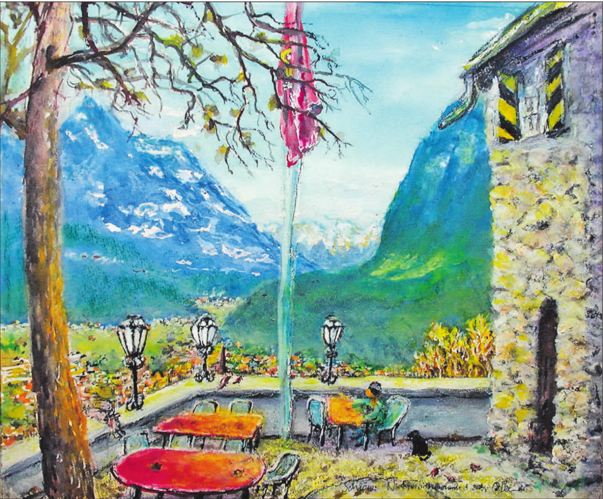 Schlössli über Niederurnen... Eingang zum GlarnerlandAquarell u Mt 50x60cm a PaLw, 2025. Schlössli über Niederurnen, Glarnerland Gemäldebild und Text von Alberto Romer, 5712 Beinwil am See, romer@romerexpert.ch - Das Bild wird blockiert. – Möglicherweise durch einen aktiven Adblocker.