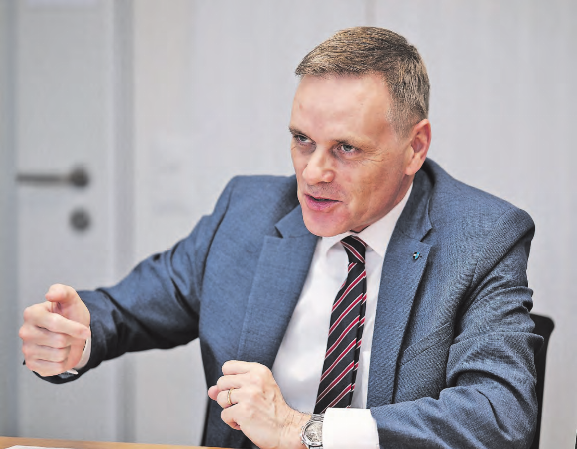 «Wir setzen auf die Regionalspitäler. Sie werden auch in Zukunft eine wichtige Rolle in der stationären Grund- und der erweiterten ambulanten Versorgung innehaben; wo nötig in Kooperation mit den Zentrumsspitälern.» (Bild: René Fuchs) - Das Bild wird blockiert. – Möglicherweise durch einen aktiven Adblocker.