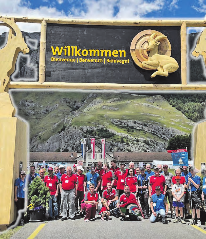 Der SV Oberkulm und die SG Leutwil nahmen gemeinsam am Eidgenössischen teil. (Bild: zVg.)