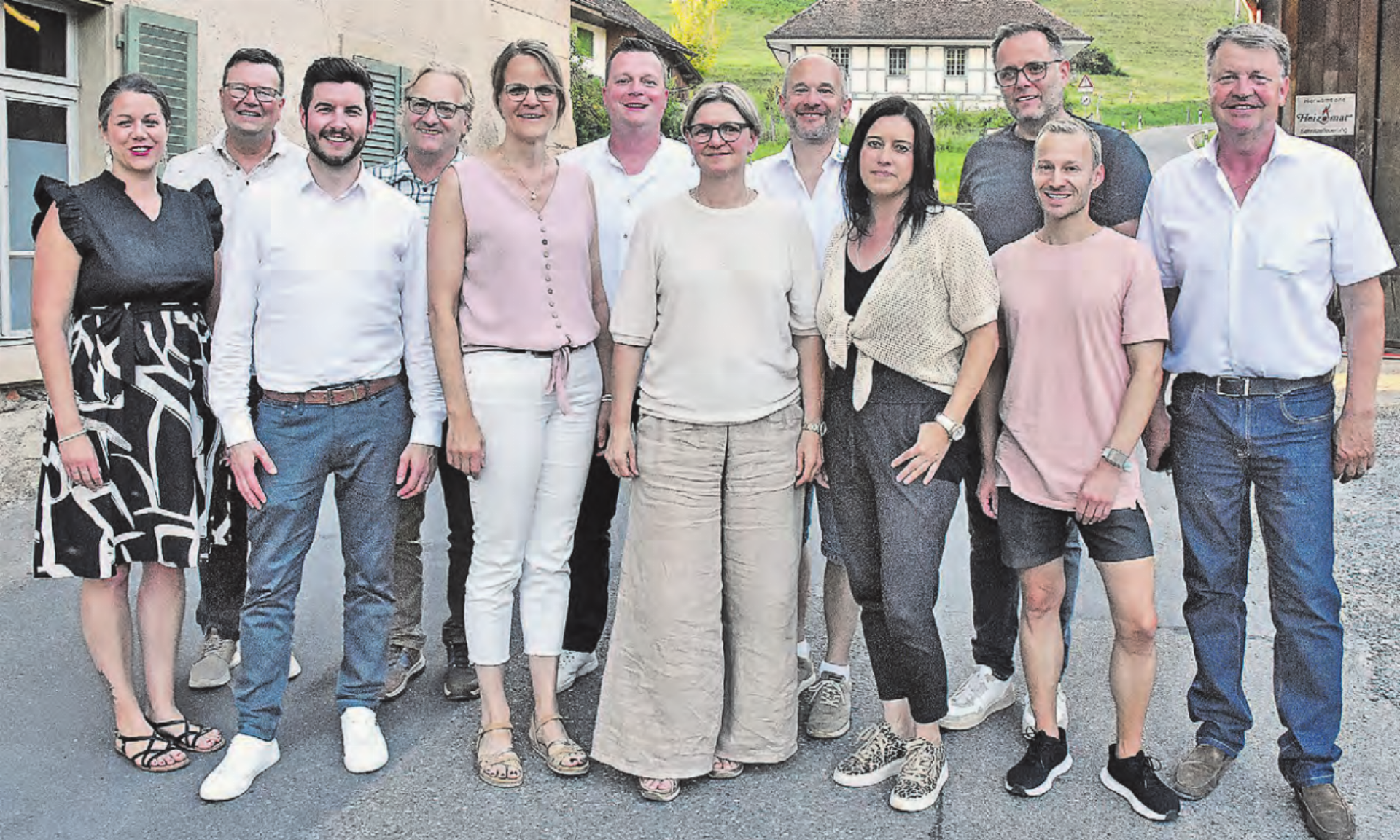 Blickt frohen Mutes, aber gespannt in die Zukunft: Der Vorstand der neun Gemeinden des Regionalverbands Suhrental. (Bild: Alfred Weigel) - Das Bild wird blockiert. – Möglicherweise durch einen aktiven Adblocker.