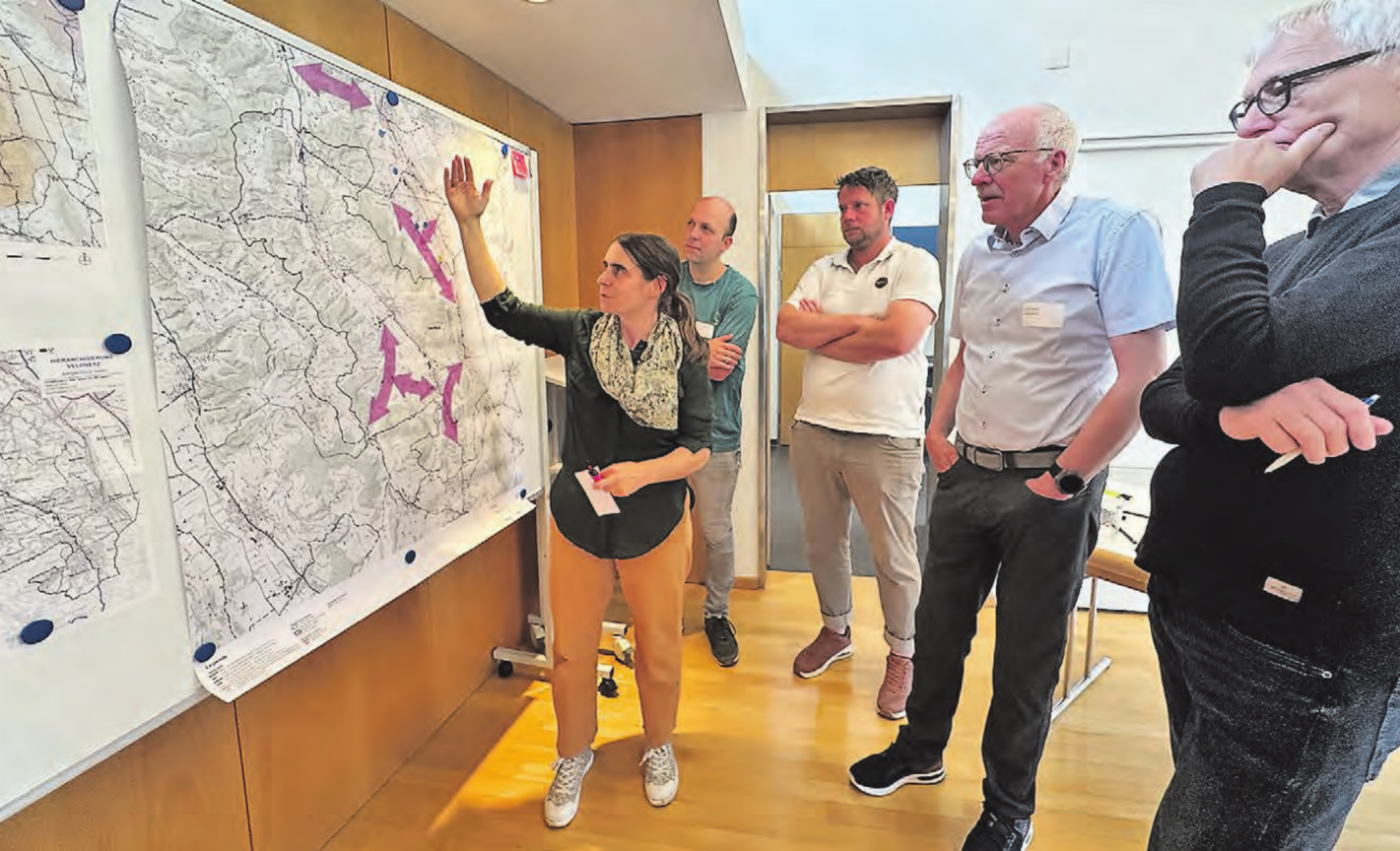 Mitwirkung erwünscht: Die Kenntnisse der lokalen Gegebenheiten sind bei der Optimierung des Velonetzes sehr wertvoll. (Bild: Helen Dietsche) - Das Bild wird blockiert. – Möglicherweise durch einen aktiven Adblocker.