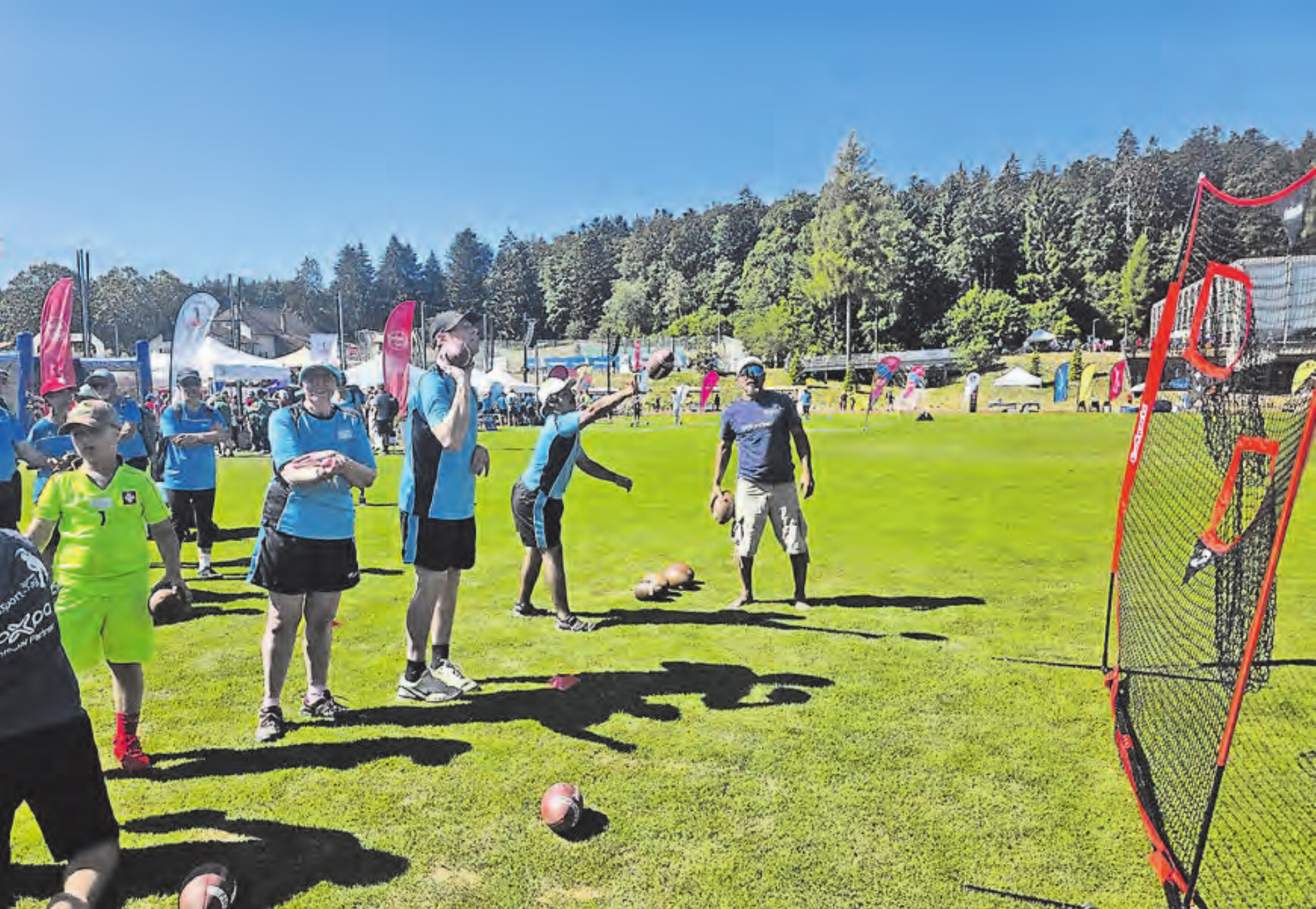 Der nationale PluSporttag in Magglingen war für alle Teilnehmenden ein voller Erfolg und zeigte, dass durch gemeinsamen Sport Brücken gebaut werden können. (Bild: zVg.) - Das Bild wird blockiert. – Möglicherweise durch einen aktiven Adblocker.