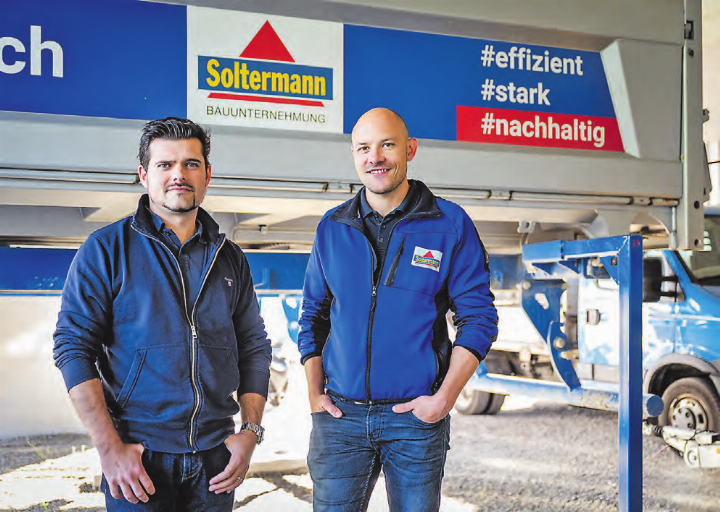 Freuen sich auf die Zukunft: Manuel Bangeter und Stefan Soltermann. (Bild: zVg.)