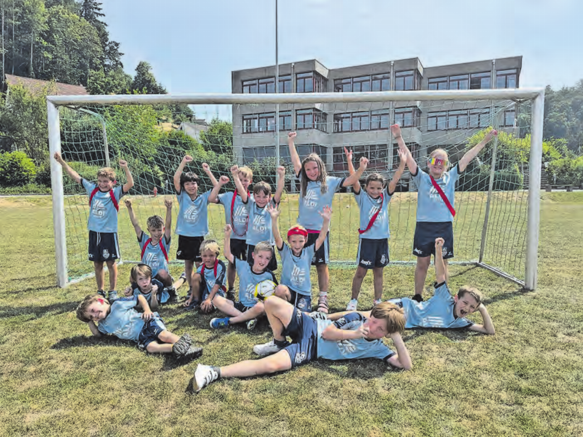 Es herrschte super Stimmung im Aldi Sportcamp. - Das Bild wird blockiert. – Möglicherweise durch einen aktiven Adblocker.