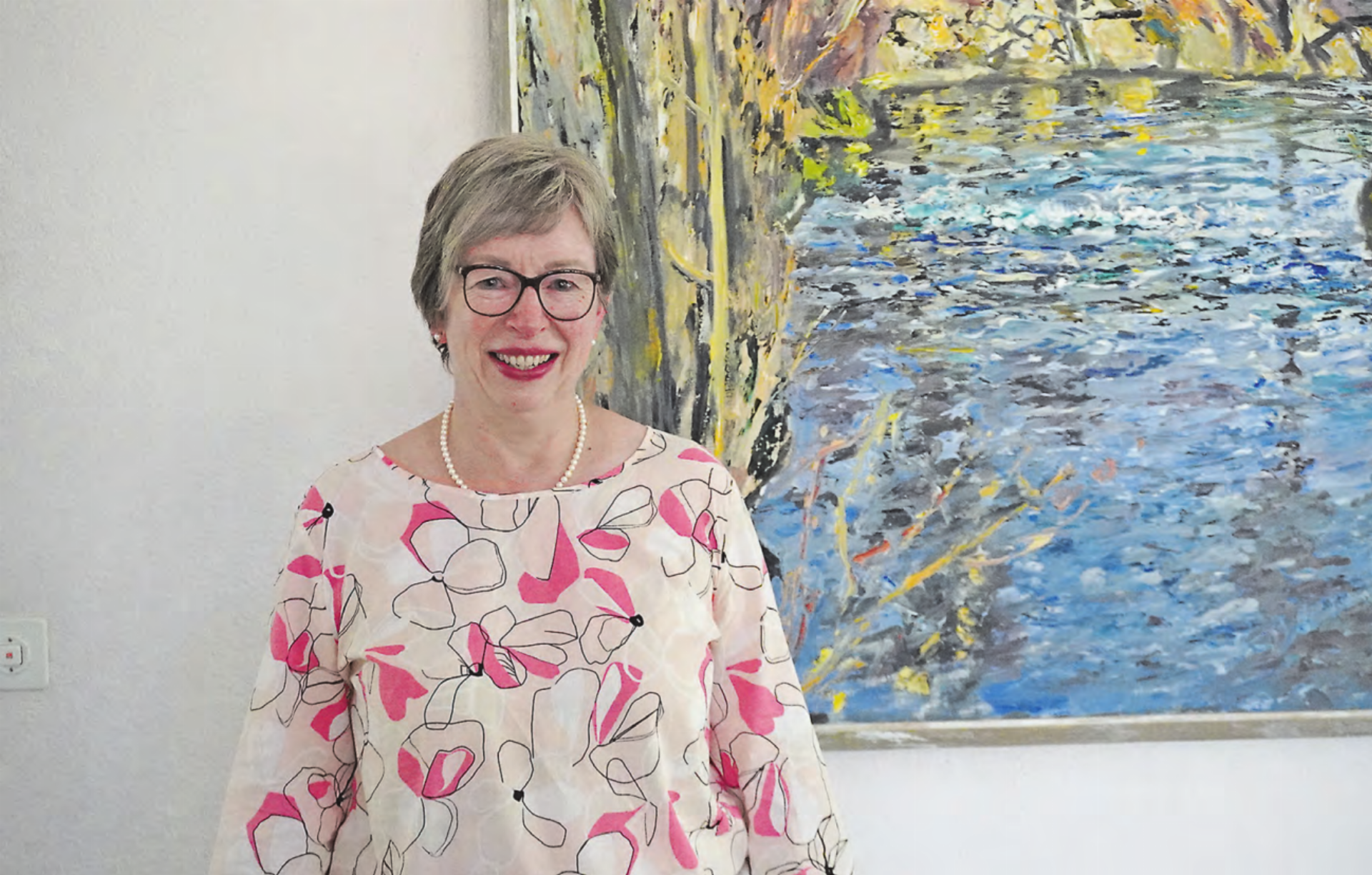 Blickt positiv in die Zukunft: Frau Gemeindeammann Ursula Friederich ist zufrieden mit den ersten sechs Monaten. (Bilder: Melanie Köchli) - Das Bild wird blockiert. – Möglicherweise durch einen aktiven Adblocker.
