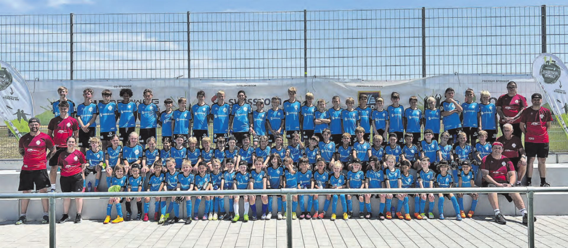 Begeisterte Nachwuchskicker im Fussballcamp in Seon. (Bilder: zVg.) - Das Bild wird blockiert. – Möglicherweise durch einen aktiven Adblocker.