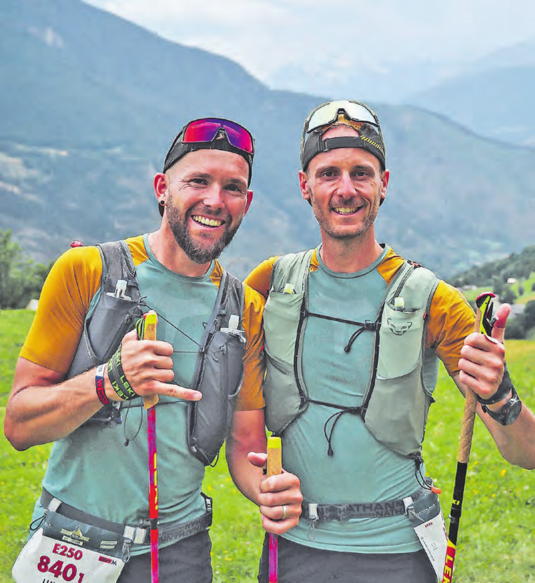 Motivation ist alles: Auch entlang der historischen Südrampe ist Lukas Morgenthaler und Fabian Hauri das Lachen nicht vergangen. Motivation ist alles: Auch entlang der historischen Südrampe ist Lukas Morgenthaler und Fabian Hauri das Lachen nicht vergangen.