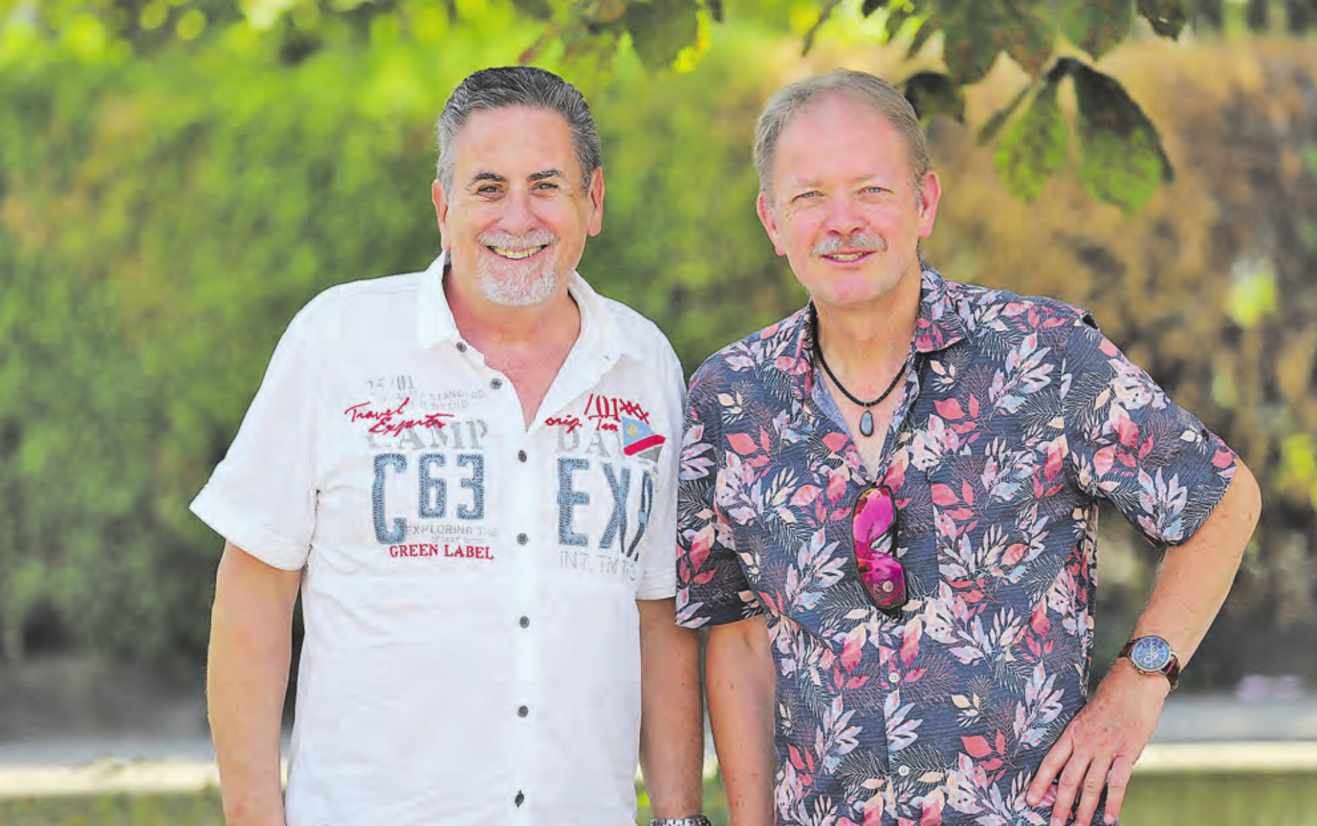 Mit Freude an der Musik: Hans-Peter Urech vom Verkehrs- und Verschönerungsverein Reinach (l.) würdigt in der neuesten Ausgabe von «Musig us aargauSüd» das Schaffen von Altmeister Ruedi Lehnherr. (Bild: Remo Conoci) - Das Bild wird blockiert. – Möglicherweise durch einen aktiven Adblocker.