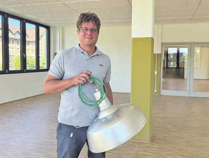 Philippe Crameri freut sich über die Verbesserungen, die mit dem Umzug erreicht werden konnten.