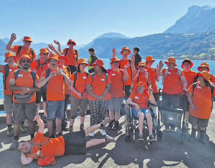 Die Reisegruppe der BSG Reinach genoss viele Highlights. (Bild: zVg.)