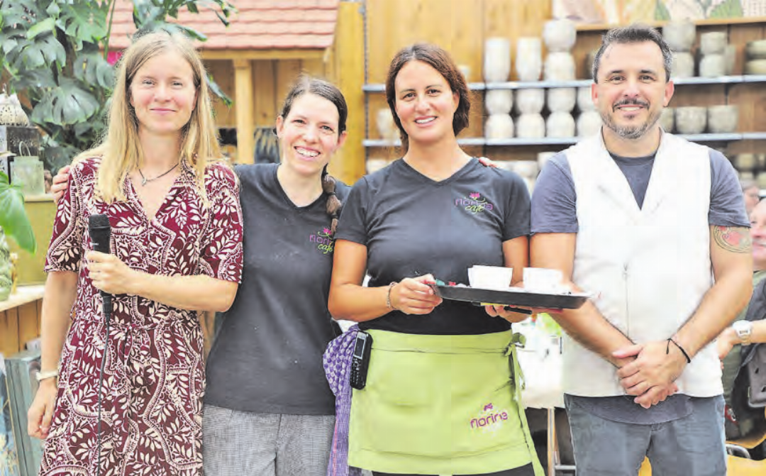 das Küchenteam mit Yvonne Huber das Küchenteam mit Yvonne Huber