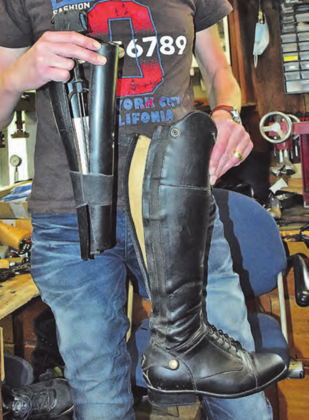 Sensible Reitstiefel: Diese Art von Schuh erfordert spezielle Pflege, um seine Dienste zu tun. Sensible Reitstiefel: Diese Art von Schuh erfordert spezielle Pflege, um seine Dienste zu tun.