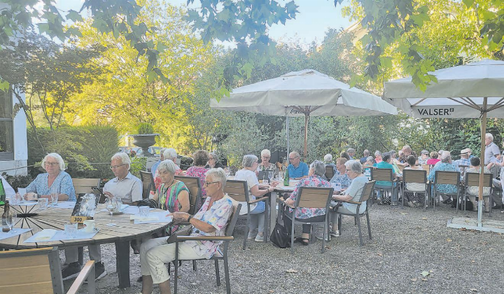 Gemütliches Beisammensein im Restaurant «Zum Grüene Aff». (Bild: zVg.) Gemütliches Beisammensein im Restaurant «Zum Grüene Aff». (Bild: zVg.)