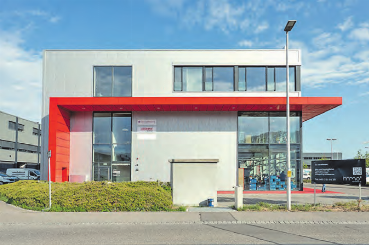 An der Feldstrasse 1 in Oberentfelden – im Gebäude der Ferroflex AG – bezieht die Spitex Suhrental Plus ihre neuen Räumlichkeiten. Der Umzug ist für Mitte 2027 geplant. (Bild: zVg.)