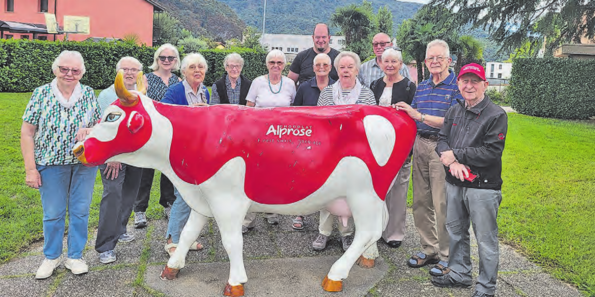 Die Seniorinnen und Senioren verbrachten erlebnisreiche Ferientage im Tessin. (Bild: zVg.) - Das Bild wird blockiert. – Möglicherweise durch einen aktiven Adblocker.