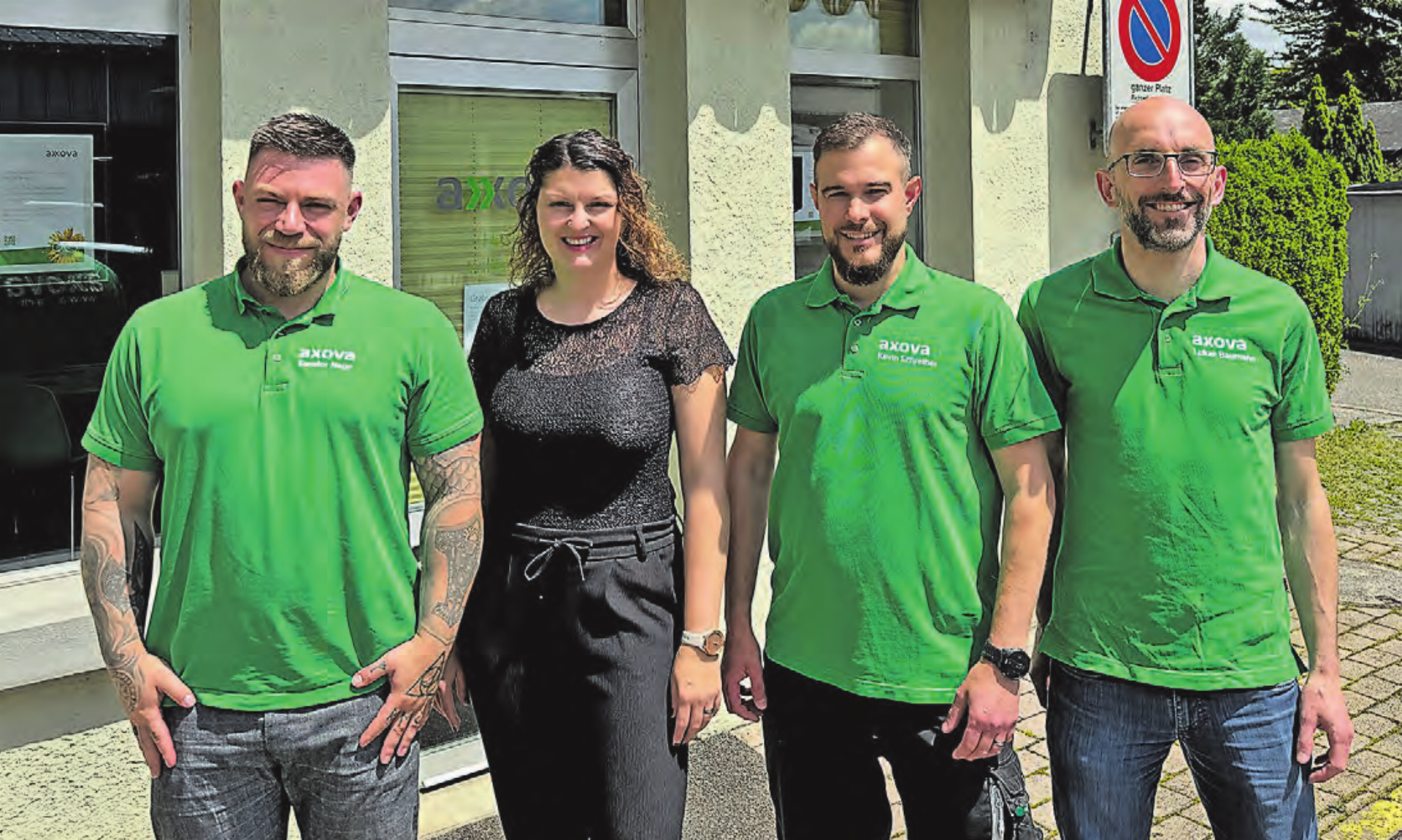 Team Seon: Sandor Nagy, Nadine Schreiber, Kevin Schreiber, Lukas Baumann (Bild zVg.) - Das Bild wird blockiert. – Möglicherweise durch einen aktiven Adblocker.