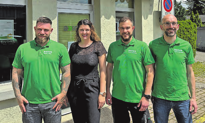Team Seon: Sandor Nagy, Nadine Schreiber, Kevin Schreiber, Lukas Baumann (Bild zVg.)