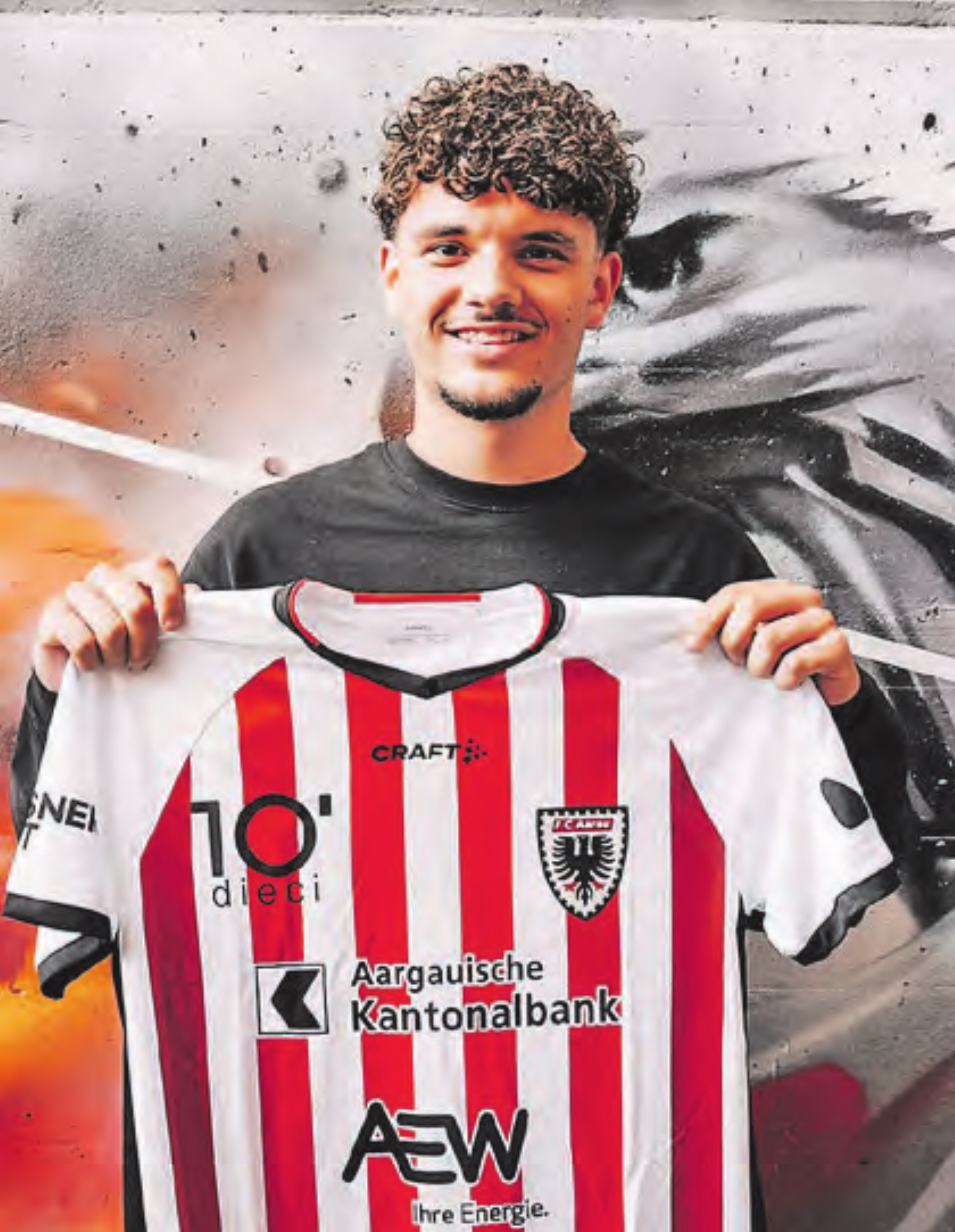Alessandro «Ale» Bizzarri zählt neu zum Kader des FC Aarau. (Bild: zVg.) - Das Bild wird blockiert. – Möglicherweise durch einen aktiven Adblocker.