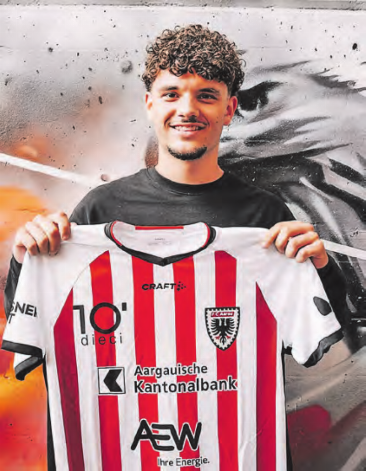 Alessandro «Ale» Bizzarri zählt neu zum Kader des FC Aarau. (Bild: zVg.)