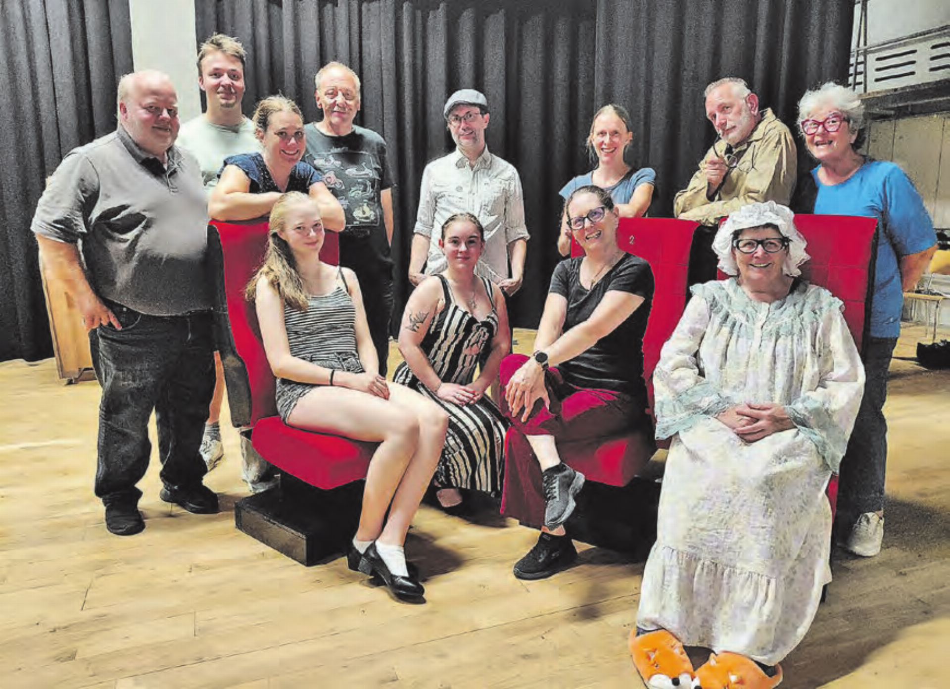 Das junge Theater Bühnen-Virus 22 Gränichen freut sich auf die vier bevorstehenden Aufführungen. (Bild: zVg.) - Das Bild wird blockiert. – Möglicherweise durch einen aktiven Adblocker.