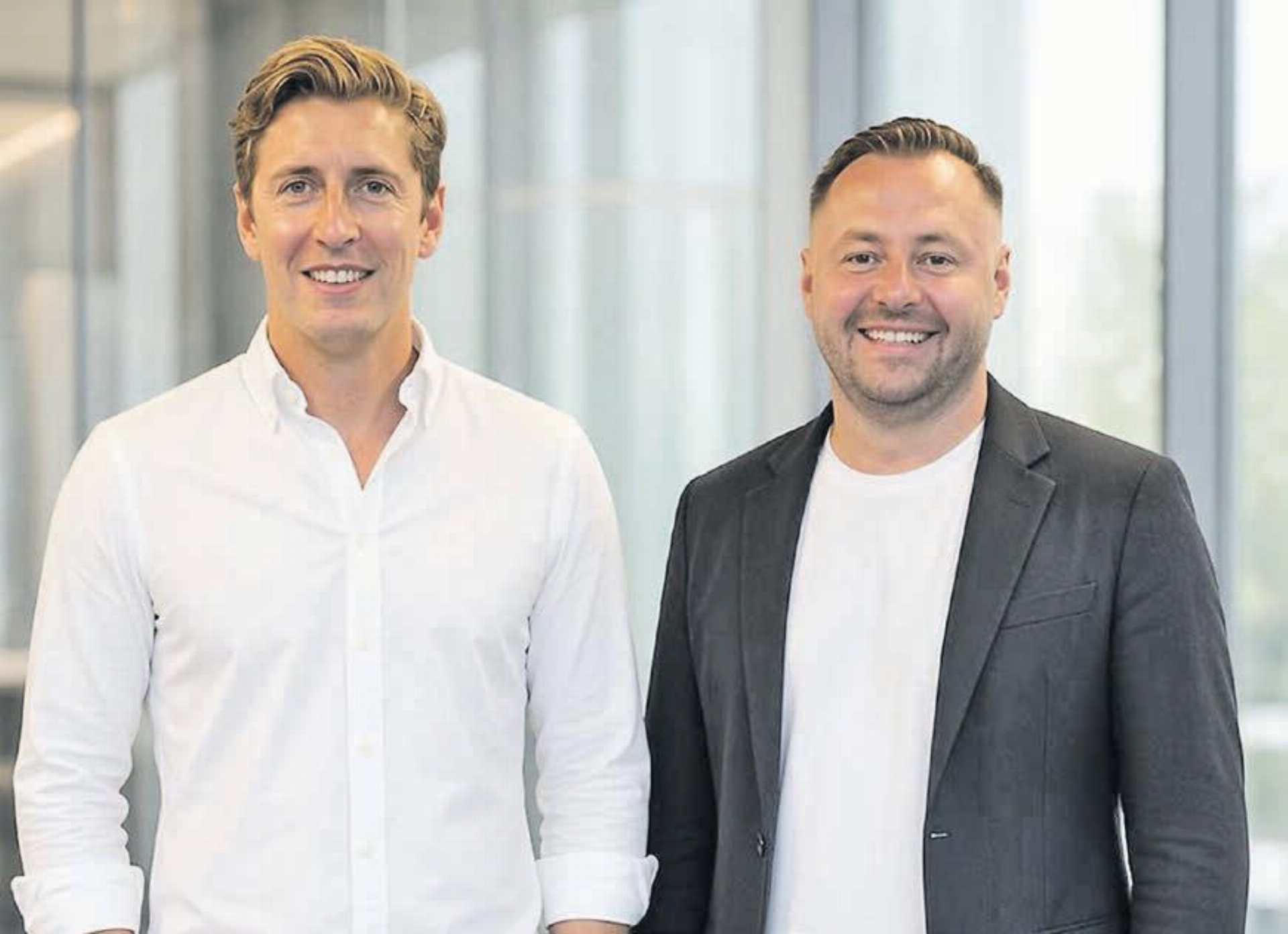 Die neuen Besitzer des Reinacher Bären: Pierre Droigk (links) und sein Geschäftspartner Lazar Dordic. - Das Bild wird blockiert. – Möglicherweise durch einen aktiven Adblocker.