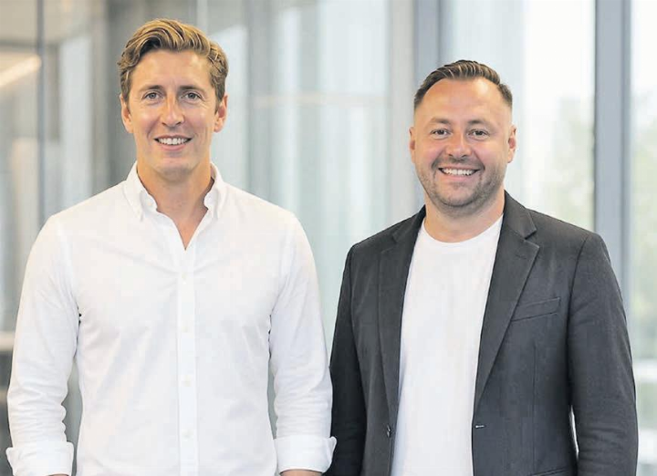 Die neuen Besitzer des Reinacher Bären: Pierre Droigk (links) und sein Geschäftspartner Lazar Dordic.